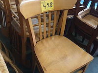 Lot 498 - café stoel. 5 stuks - afbeelding 3 van  3