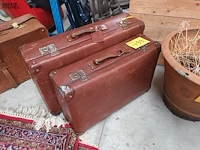 Lot 499 - vintage reiskoffers. 2 stuks