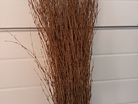 Lot 5 - bezem met bamboe stok - afbeelding 3 van  3