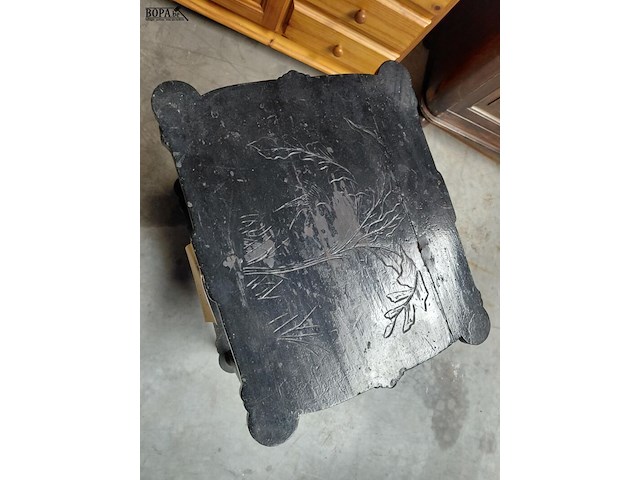 Lot 5 - bijzettafel zwart - afbeelding 2 van  3