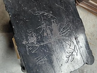 Lot 5 - bijzettafel zwart - afbeelding 2 van  3