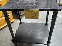 Lot 5 - bijzettafel zwart - afbeelding 3 van  3