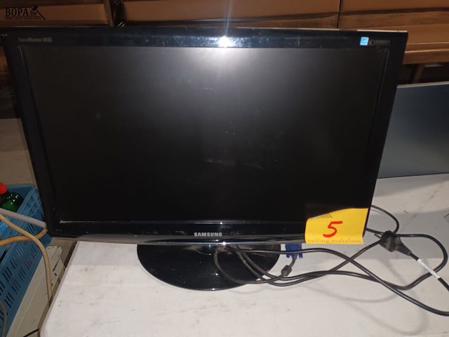 Lot 5 - computerscherm samsung - afbeelding 1 van  4