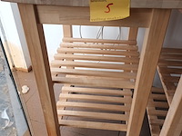 Lot 5 - houten bijzettafel - afbeelding 1 van  3