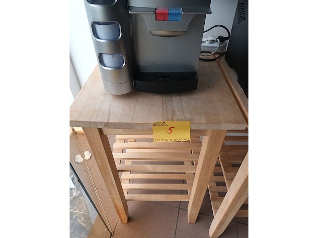 Lot 5 - houten bijzettafel - afbeelding 3 van  3
