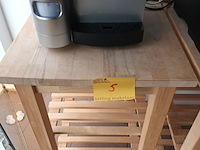 Lot 5 - houten bijzettafel - afbeelding 3 van  3