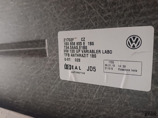 Lot 5 - koffer vloerplaat voor volkswagen - afbeelding 3 van  3