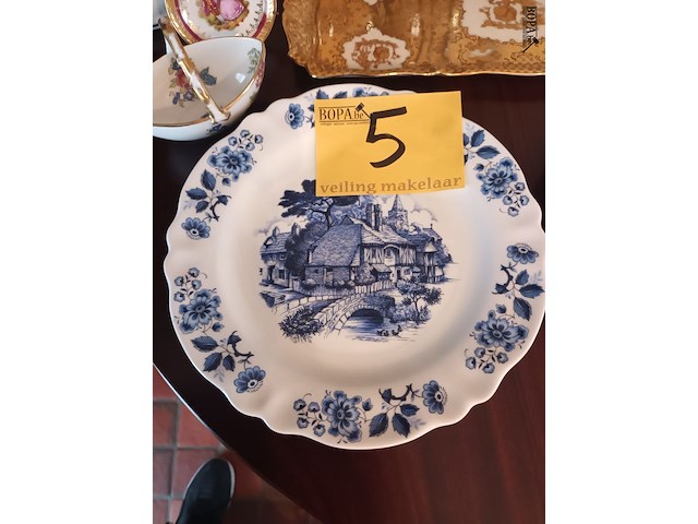 Lot 5 - limoges porselein. 6 stuks - afbeelding 4 van  6