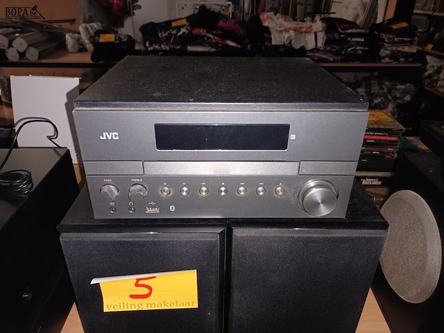 Lot 5 - muziekinstallatie jvc - afbeelding 2 van  5