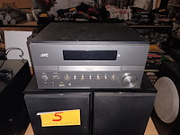 Lot 5 - muziekinstallatie jvc - afbeelding 2 van  5