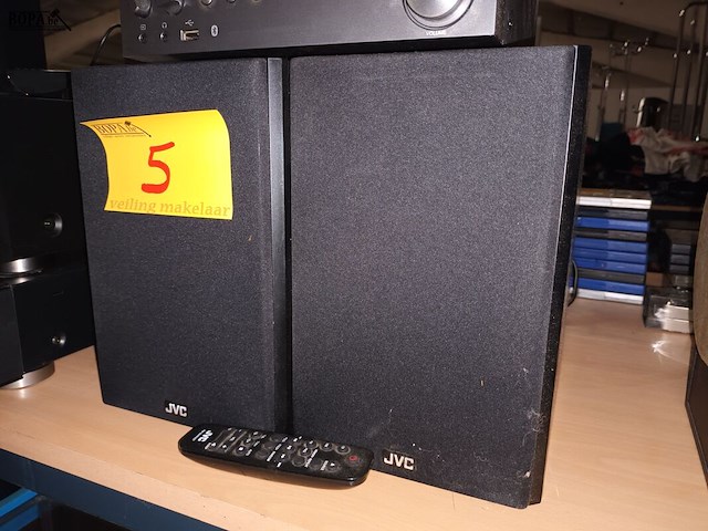 Lot 5 - muziekinstallatie jvc - afbeelding 3 van  5
