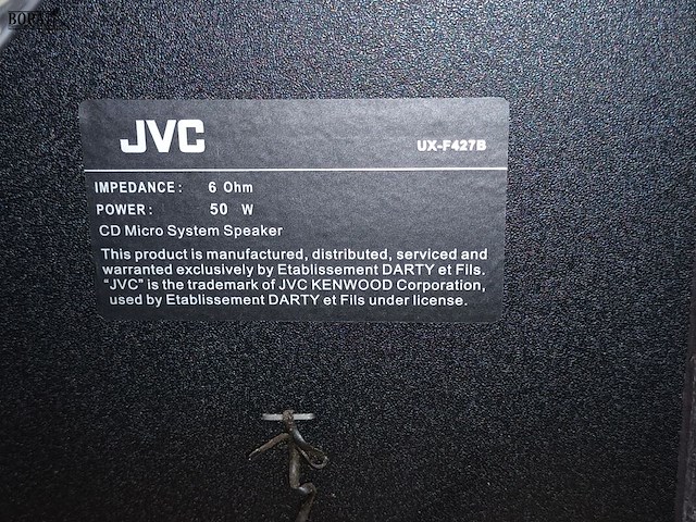 Lot 5 - muziekinstallatie jvc - afbeelding 5 van  5
