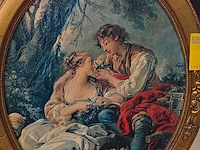 Lot 5 - ovalen kaders, la cage en een vintage herbarium - afbeelding 2 van  3