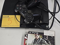 Lot 5 - playstation 3 console + 2 controllers + 6 spellen - afbeelding 1 van  8