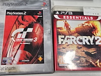 Lot 5 - playstation 3 console + 2 controllers + 6 spellen - afbeelding 8 van  8