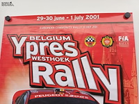 Lot 5 - poster rally ieper 2001 - afbeelding 5 van  5