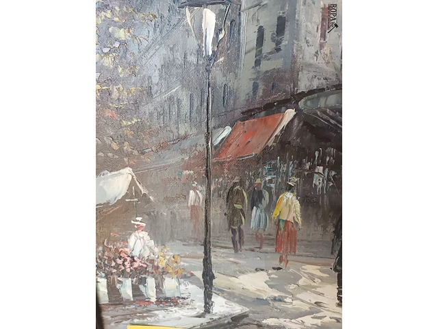 Lot 5 - schilderij moulin rouge burnett - afbeelding 3 van  4
