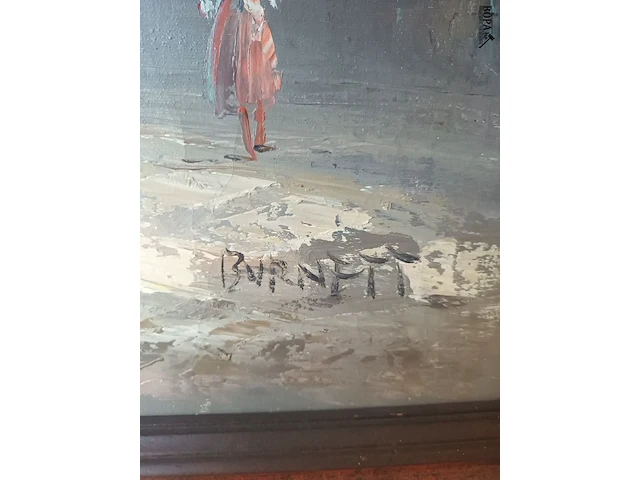 Lot 5 - schilderij moulin rouge burnett - afbeelding 4 van  4