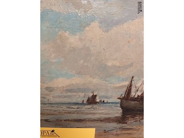Lot 5 - schilderij zeilboot - afbeelding 4 van  6
