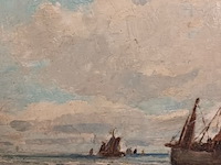 Lot 5 - schilderij zeilboot - afbeelding 4 van  6