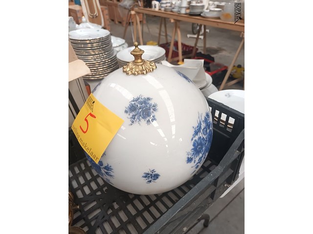 Lot 5 - vintage hanglamp - afbeelding 3 van  3