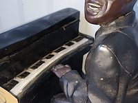 Lot 5 - vintage jazz pianospeler figuur - afbeelding 2 van  5