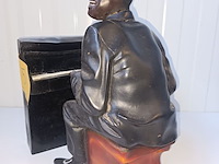 Lot 5 - vintage jazz pianospeler figuur - afbeelding 5 van  5