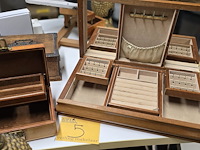 Lot 5 - vintage juwelenkisten 3 stuks