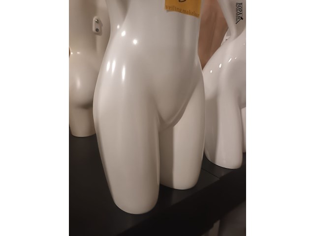 Lot 5 - witte torso vrouw - afbeelding 3 van  3