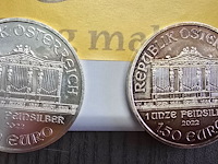 Lot 5 - zilveren munten oostenrijk (2 stuks) - afbeelding 2 van  3