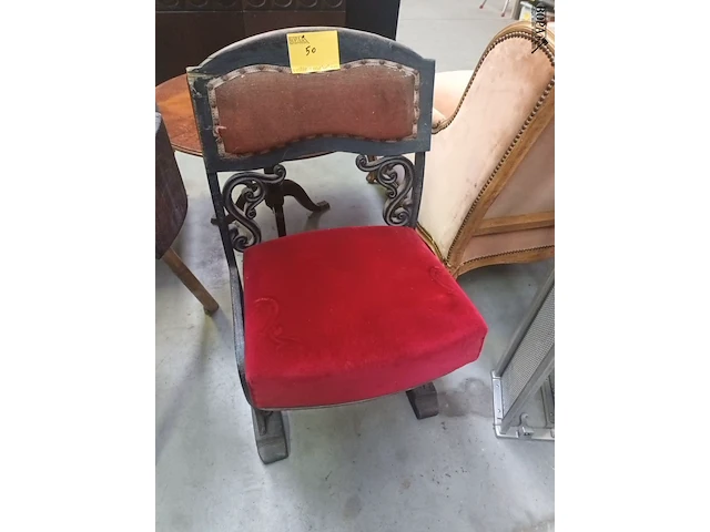 Lot 50 - antieke cinema zetel - afbeelding 2 van  8