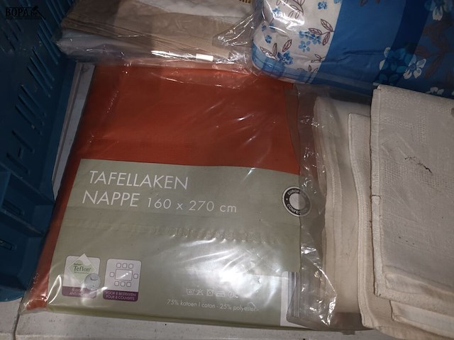 Lot 50 - divers textiel. 10 stuks - afbeelding 5 van  6