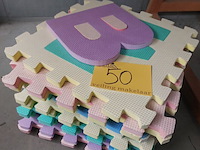 Lot 50 - foam puzzelmatset, ong. 15 stuks - afbeelding 1 van  2