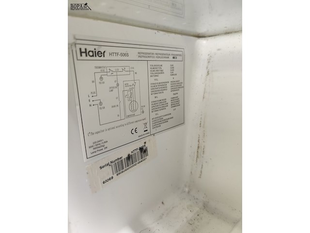 Lot 50 - haier frigokastje - afbeelding 4 van  4