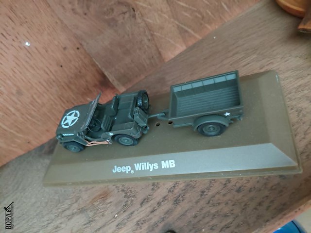 Lot 50 - miniatuur voorwerpen allerlei oa. jeep willys - afbeelding 6 van  6