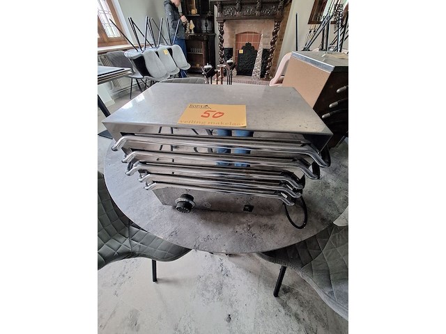 Lot 50 - professionele warmhoudplaat - afbeelding 1 van  1