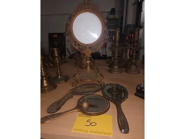 Lot 50 - spiegels. 4 stuks - afbeelding 1 van  3