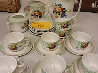 Lot 50 - victoria koffieservies. 23 stuks - afbeelding 5 van  5