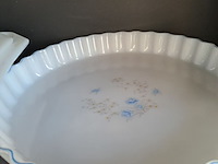 Lot 50 - vintage reeks acropal fruits de france in opaalglas allerlei - afbeelding 6 van  7