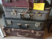 Lot 50 - vintage reiskoffers. 4 stuks - afbeelding 1 van  4