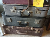 Lot 50 - vintage reiskoffers. 4 stuks - afbeelding 4 van  4