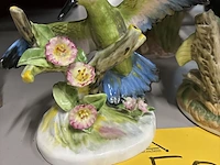 Lot 50 - vogel beeldjes - 3 stuks - afbeelding 2 van  4