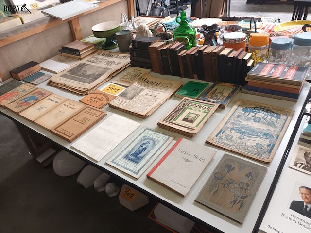 Lot 501 - antieke boeken. 55 stuks - afbeelding 1 van  7