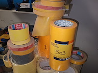 Lot 503 - plakband en tape afrollers - afbeelding 1 van  3