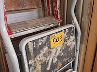 Lot 509 - trapladders. 5 stuks - afbeelding 3 van  4