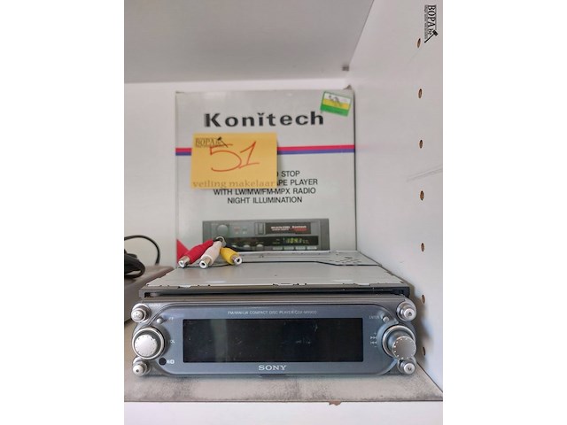 Lot 51 - autoradio sony cdx-m9900 - afbeelding 1 van  1