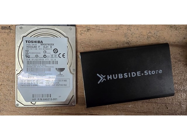 Lot 51 - lot harde schijven 4 stuks - afbeelding 4 van  5