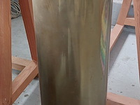 Lot 51 - messing hulzen, 2 stuks - afbeelding 3 van  3