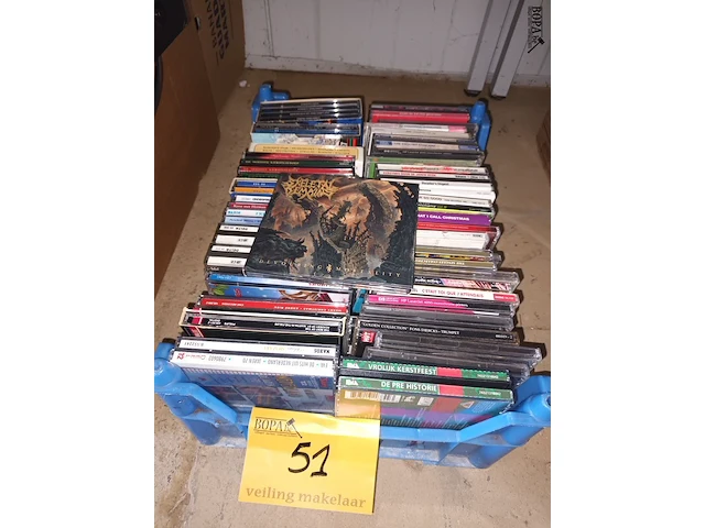 Lot 51 - muziek cd’s. 50 stuks - afbeelding 1 van  3