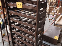 Lot 51 - pvc wijnrek - afbeelding 1 van  2